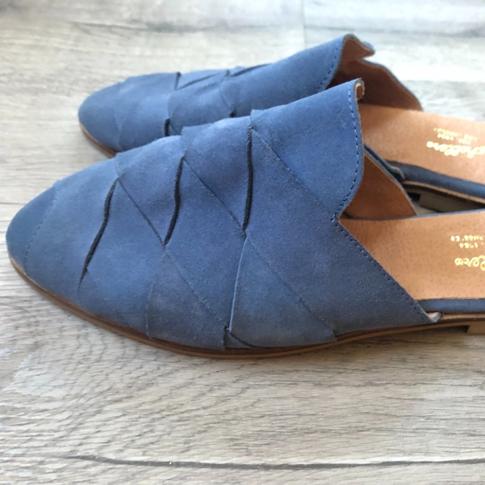 Seychelles Blue Survival Suede Slide/Mule